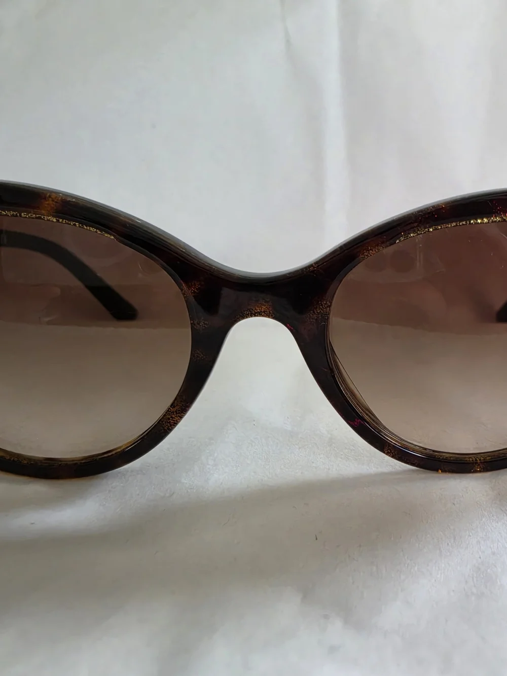 Bvlgari Tortoiseshell Cat-Eye Sunglasses with Brown Lenses